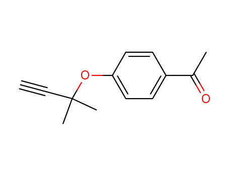 4-(1,1-dimethylprop-2-ynyloxy)acetophenone