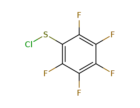 Molecular Structure of 27918-31-6 (PENTAFLUOROBENZENESULFENYL CHLORIDE)