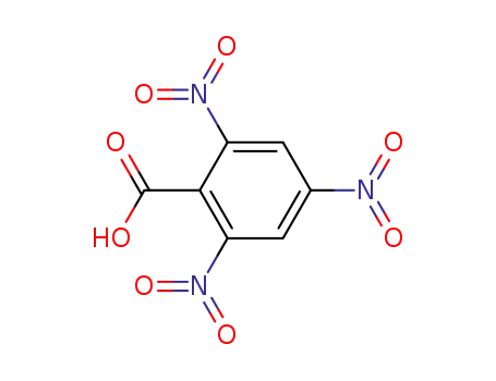Molecular Structure of 129-66-8 (2,4,6-TRINITROBENZOIC ACID)