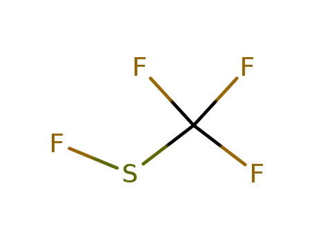 Molecular Structure of 17742-04-0 (Trifluoro(fluorothio)methane)