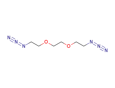 Molecular Structure of 59559-06-7 (1,8-Diazido-3,5-dioxaoctane)