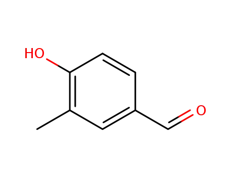 Molecular Structure of 15174-69-3 (4-Hydroxy-3-methylbenzaldehyde)