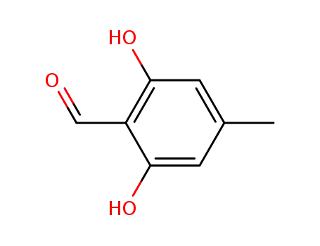 Molecular Structure of 526-37-4 (2,6-DIHYDROXY-4-METHYLBENZALDEHYDE)