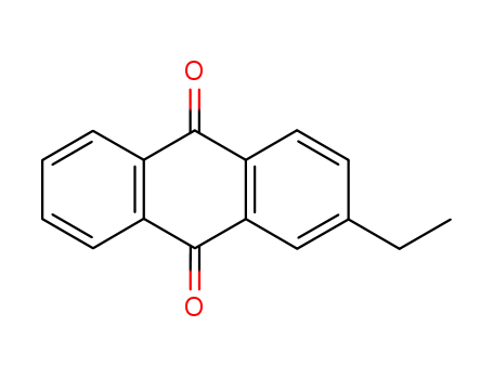 Molecular Structure of 84-51-5 (2-Ethyl anthraquinone)