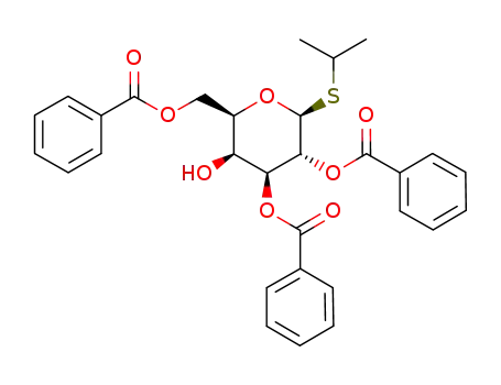 isopropyl 2,3,6-tri-O-benzoyl-1-thio-β-D-galactopyranoside