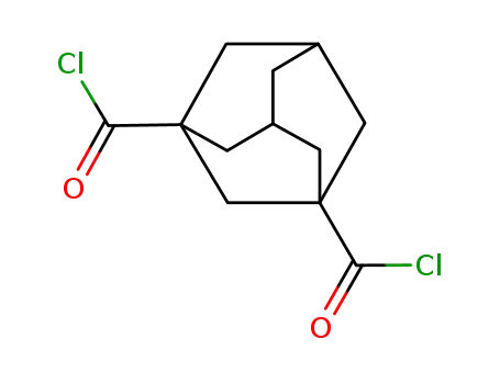 Molecular Structure of 29713-15-3 (1,3-Adamantanedicarbonyl chloride)