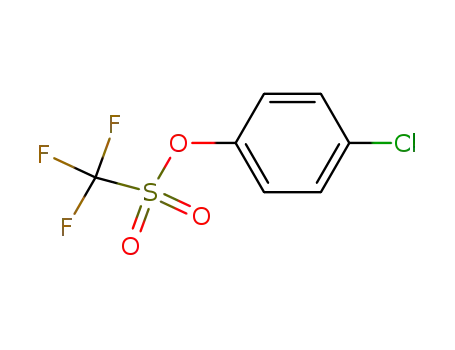 Methanesulfonic acid,1,1,1-trifluoro-, 4-chlorophenyl ester