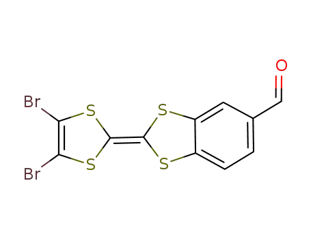 2-(4,5-dibromo-[1,3]dithiol-2-ylidene)-1,3-benzodithiol-5-carbaldehyde