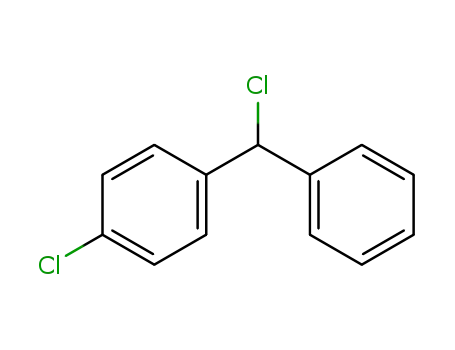Molecular Structure of 134-83-8 (4-Chlorobenzhydrylchloride)