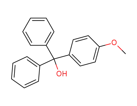 Molecular Structure of 847-83-6 (p-methoxytrityl alcohol)