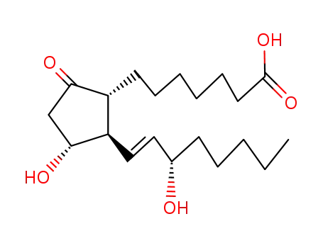 Molecular Structure of 745-65-3 (Prostaglandin E1)