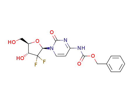 4-(benzyloxycarbonylamino)-1-(2-deoxy-2,2-difluoro-β-D-erythro-pentofuranosyl)pyrimidin-2(1H)-one