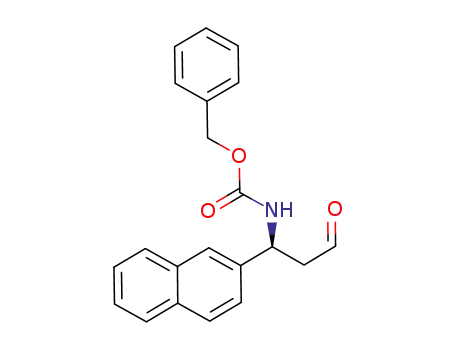 (S)-benzyl 1-(naphthalen-2-yl)-3-oxopropylcarbamate