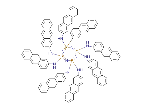 octakis(2-aminoanthracene)cyclotetraphosphazene