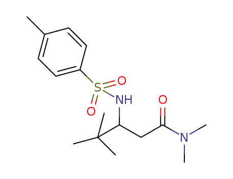 N,N,4,4-tetramethyl-3-(tosylamino)pentanamide