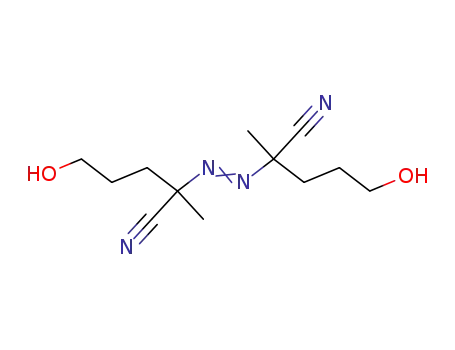 2,2'-(Diazene-1,2-diyl)bis(5-hydroxy-2-methylpentanenitrile) cas no. 4693-47-4 98%