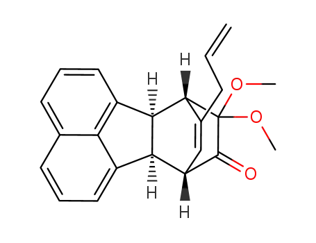 8-allyl-11,11-dimethoxy-6b,7,10,10a-tetrahydro-7,10-ethanofluoranthen-12-one