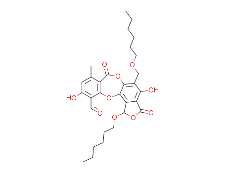 8',9'-di-O-n-hexylsalazinicacid