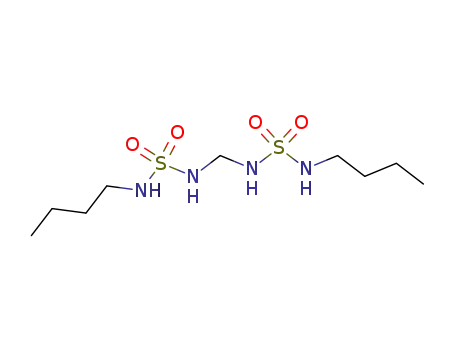 Molecular Structure of 63845-59-0 (Sulfamide, N,N''-methylenebis[N'-butyl-)