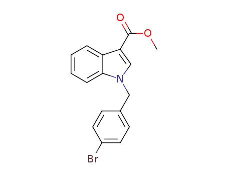 1-(4-bromobenzyl)-1H-indole-3-carboxylic acid methyl ester