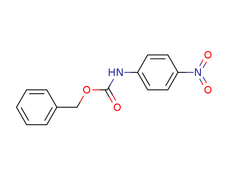 Carbamicacid, N-(4-nitrophenyl)-, phenylmethyl ester