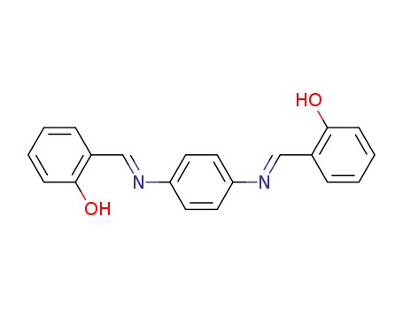 Molecular Structure of 119643-02-6 (Phenol, 2,2'-[1,4-phenylenebis(nitrilomethylidyne)]bis-, (E,E)-)