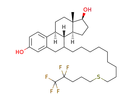 7-[9-(4,4,5,5,5-pentafluoropentylsulfanyl)nonyl]estra-1,3,5-trien-3,17β-diol