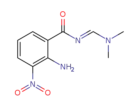 trans-N'-(2-amino-3-nitrobenzoyl)-N,N-dimethylformamidine
