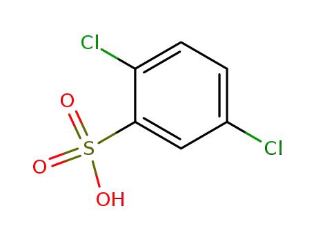 Molecular Structure of 88-42-6 (2,5-DICHLOROBENZENESULFONIC ACID)
