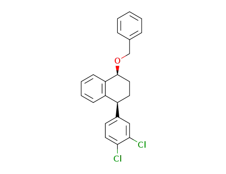 (1S,4S)-1-(benzyloxy)-4-(3,4-dichlorophenyl)-1,2,3,4-tetrahydronaphthalene