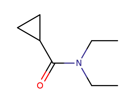 Molecular Structure of 10374-28-4 (N,N-diethylcyclopropanecarboxaMide)