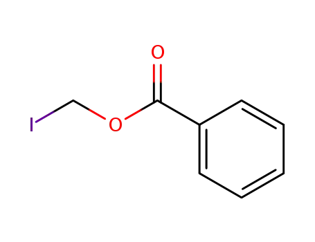 Molecular Structure of 13943-33-4 (Methanol, iodo-, benzoate)