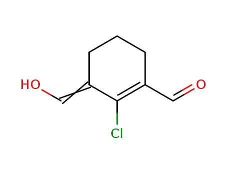 Molecular Structure of 61010-04-6 (2-chloro-3-(hydroxyMethylene)cyclohex-1-enecarbaldehyde)