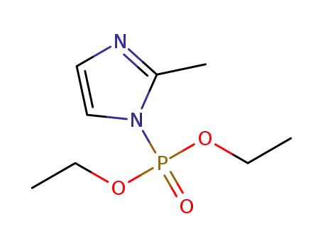 O,O-diethyl (2-methyl-1H-imidazol-1-yl)phosphonate