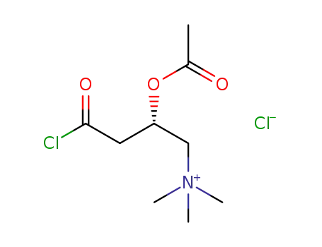 (2R)-2-(acetyloxy)-4-chloro-N,N,N-trimethyl-4-oxobutyl-1-ammonium chloride