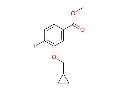 methyl 3-(cyclopropylmethoxy)-4-iodobenzoate