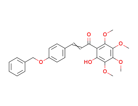 4-benzyloxy-2'-hydroxy-3',4',5',6'-tetramethoxychalcone