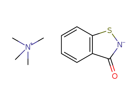 tetramethylammonium 1,2-benzisothiazol-3-one