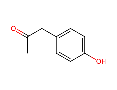 Molecular Structure of 770-39-8 (4-Hydroxyphenylacetone)