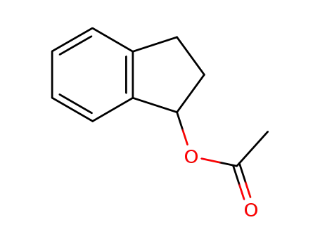 1H-Inden-1-ol,2,3-dihydro-, 1-acetate