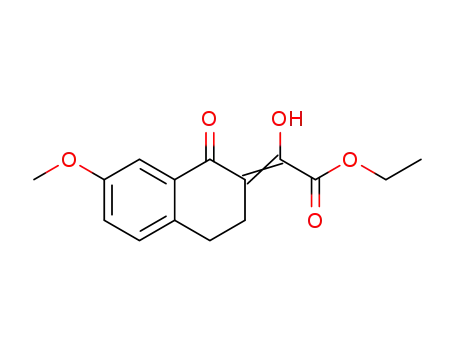 ethyl 2-(1-hydroxy-7-methoxy-3,4-dihydronaphthalen-2-yl)-2-oxoacetate