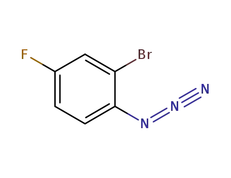 1-azido-2-bromo-4-fluorobenzene