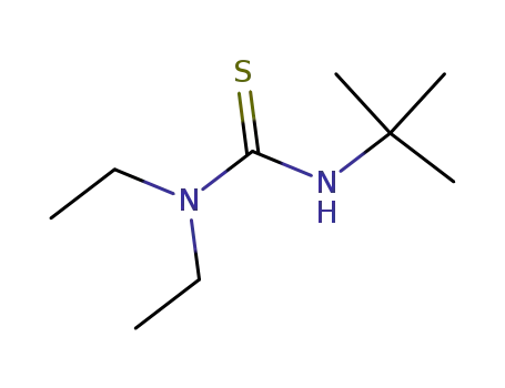 N,N-Diethyl-N'-tert.-butyl-thioharnstoff