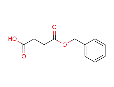 Molecular Structure of 103-40-2 (SUCCINIC ACID MONOBENZYL ESTER)