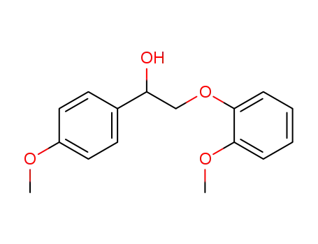2-(2-methoxyphenoxy)-1-(4-methoxyphenyl)ethan-1-ol