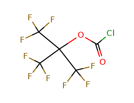 2-chlorocarbonyloxy-1,1,1,3,3,3-hexafluoro-2-trifluoromethyl-propane