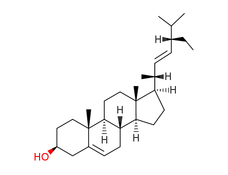 Molecular Structure of 83-48-7 (Stigmasterol)