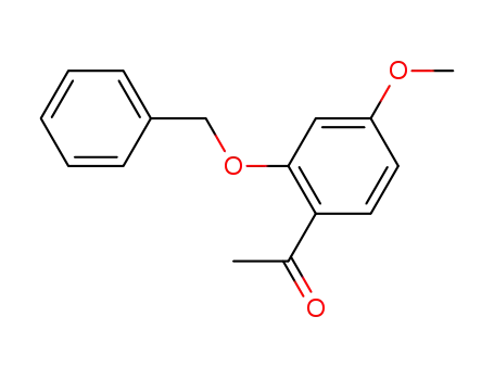Molecular Structure of 52249-86-2 (1-[2-(BENZYLOXY)-4-METHOXYPHENYL]ETHAN-1-ONE)