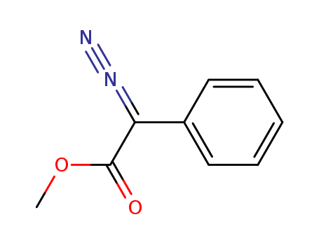 Benzeneacetic acid, a-diazo-, methyl ester