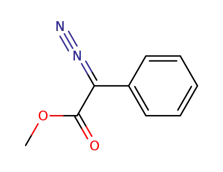 Benzeneacetic acid, a-diazo-, methyl ester